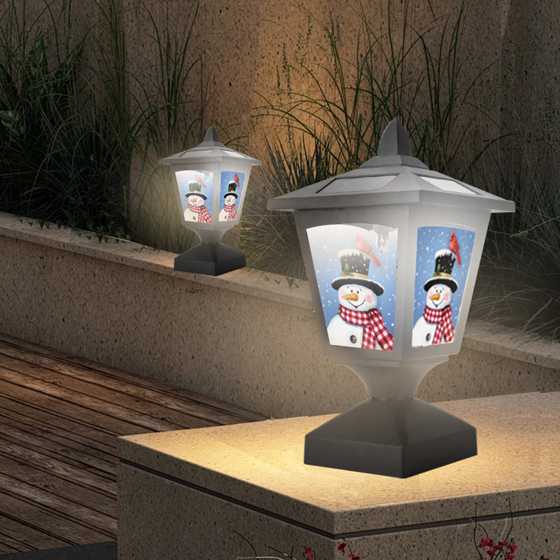 Electric deck post lights on sale